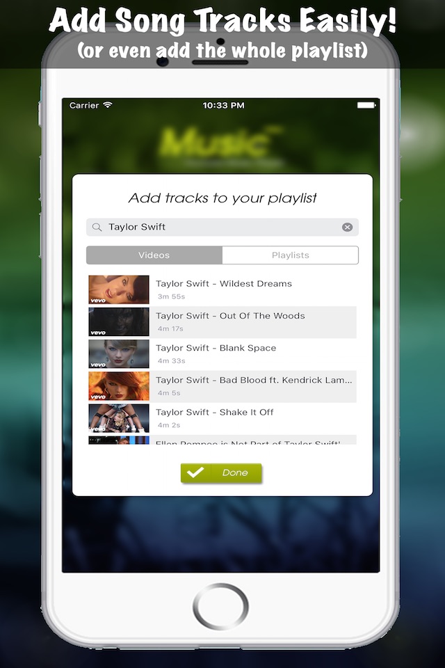 Music Pro Background Player for YouTube Video - Best YT Audio Converter and Song Playlist Editor screenshot 3