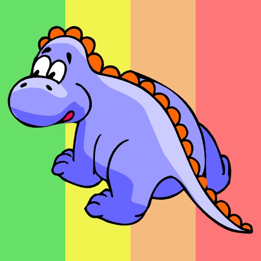 Dinosaur Coloring : Flying to the Biggest World of Jurassic Dino iOS App