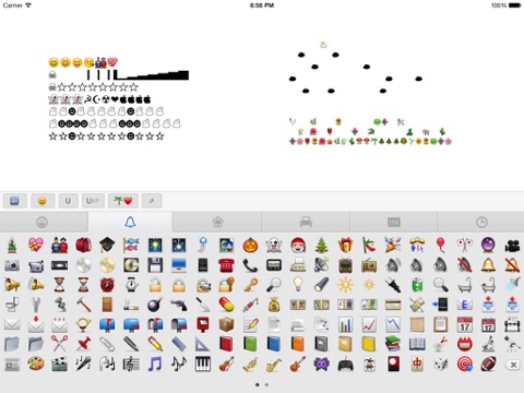 Screenshot #4 pour Emoji Smiley - couleur libre Unicode émoticônes clavier pour les SMS, les messages et e-mail