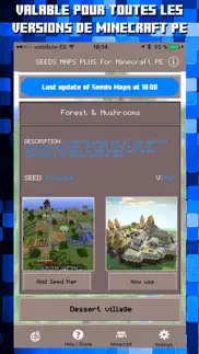 seeds for minecraft pe seed pocket edition gratuit iPhone Captures Décran 2