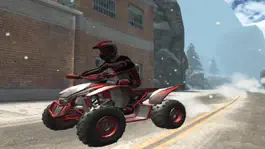 Game screenshot ATV Snow Racing - eXtreme Real Winter Offroad Quad Driving Simulator Game FREE Version hack