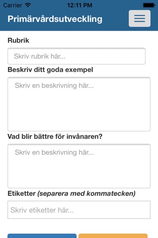 Primärvårdsutveckling screenshot 2