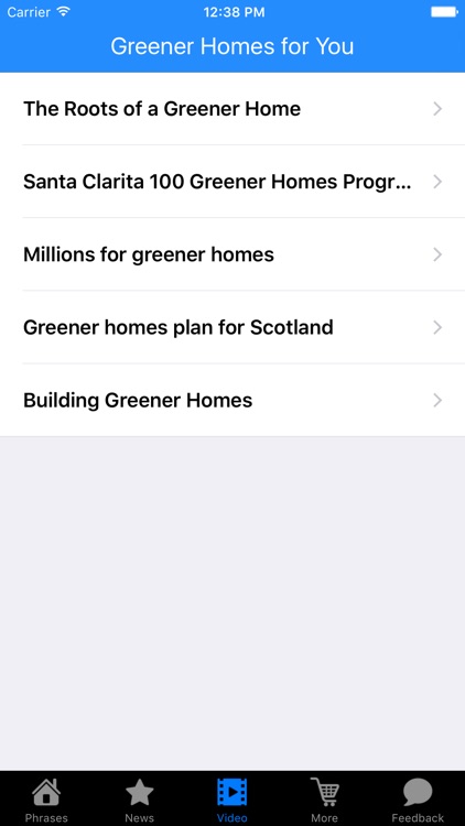 Greener Homes for You