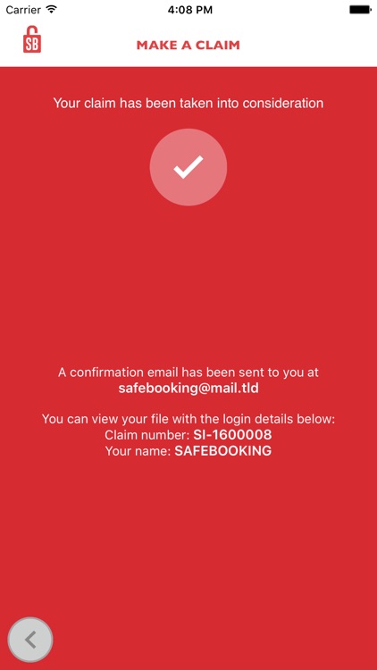 Safebooking screenshot-3