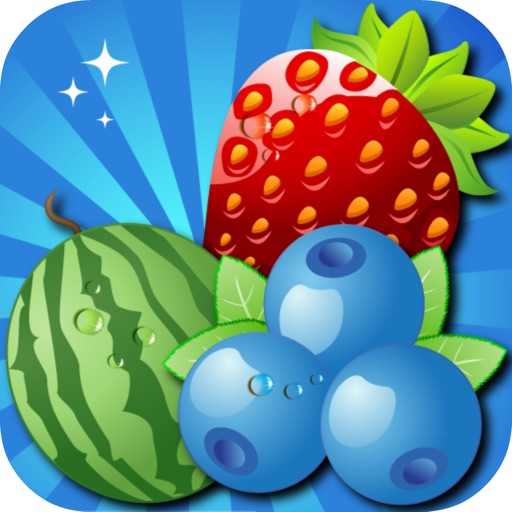 Fruit Connect Pop Star Crush Mania - Fruit Match Free Edition icon