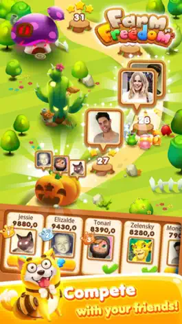 Game screenshot Farm Battle Mania - fun match-3 splash puzzle game hack