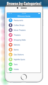 Discover Nearby - Find Places Near Me for Nearest Restaurants, Shops, and Travel Location screenshot