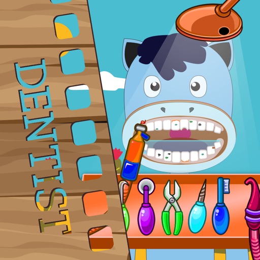 Kids Dentist Game Inside Office For Wild West Cowboy Cat Edition iOS App