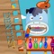 Kids Dentist Game Inside Office For Wild West Cowboy Cat Edition