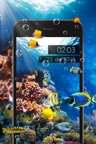 Amazing Aquarium Clock screenshot 4