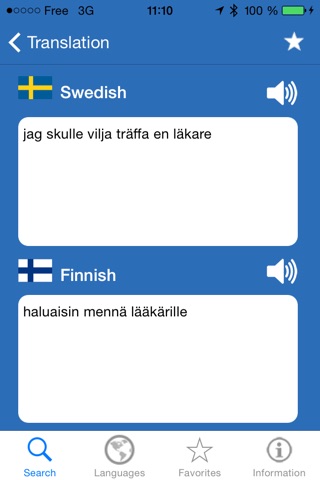 Speak the languages of the Scandinavian countries: Finnish, Norwegian, Swedish, Faroese, Danish, Icelandic screenshot 4