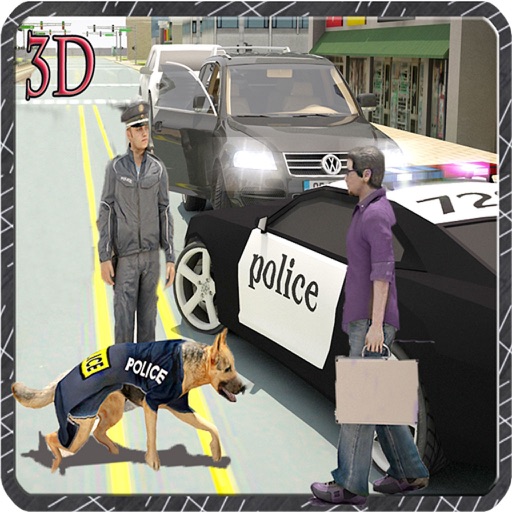 Crime Chase 2016 – Dog Rescue Missions, Patrol Police Car Action With real Police Lights and Sirens iOS App