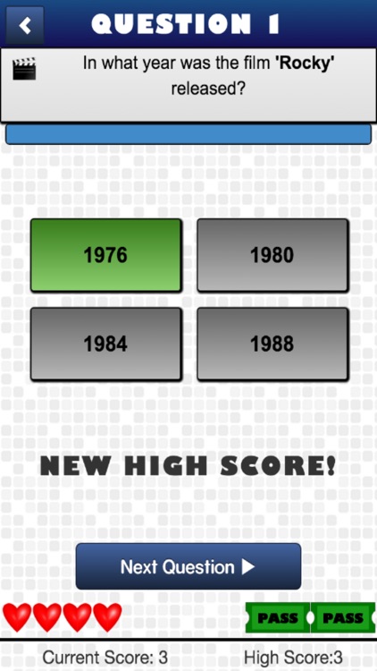 Movie Quiz - Guess The Year