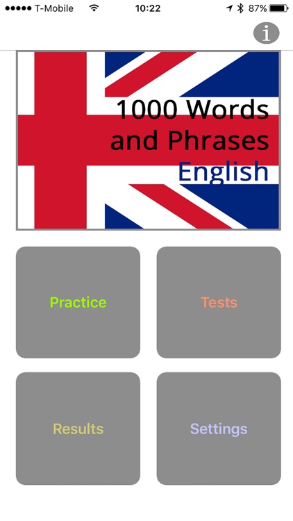 1000 Words and Phrases - English screenshot-0