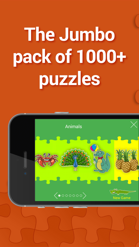 #1. Jigsaw puzzles for kids, Game with 1000+ puzzle to play , Join pieces and learn (iOS) 来自: VYAAP TECHNOLOGIES PRIVATE LIMITED