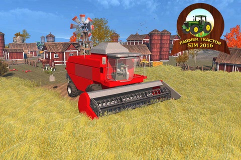 Farmer Tractor Sim 2016 screenshot 3
