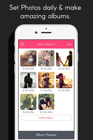 Collage Album : Capture a photo everyday and SHARE! screenshot 3