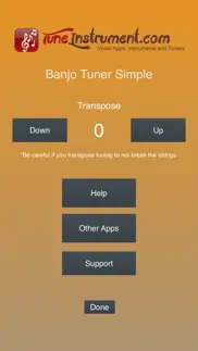 banjo tuner simple iphone screenshot 4