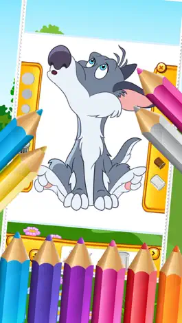 Game screenshot My Zoo Animal Friends Draw Coloring Book World for Kids hack
