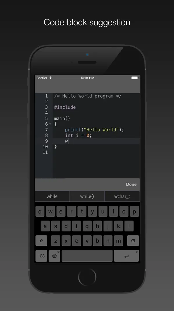 #1. Code keyboard (iOS) Por: LE SANG
