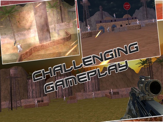 Modern Elite Sniper 3d - full fun free shooting game iPad screenshot