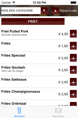 Friture 't Heufke screenshot 3