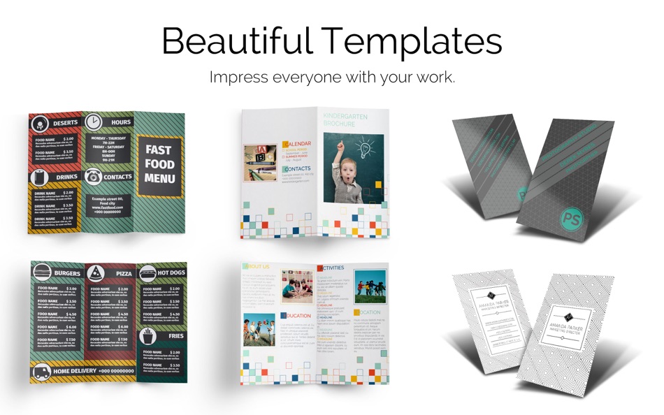 #3. Templates for InDesign (macOS) 由: Graphic Fiesta