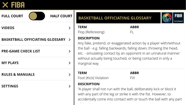 FIBA iRef PGC