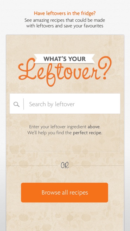 Love Your Leftovers