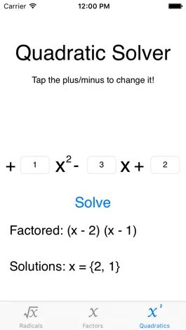 Game screenshot Finding Factors - Quadratic Formula Solver - Radical Simplifier mod apk