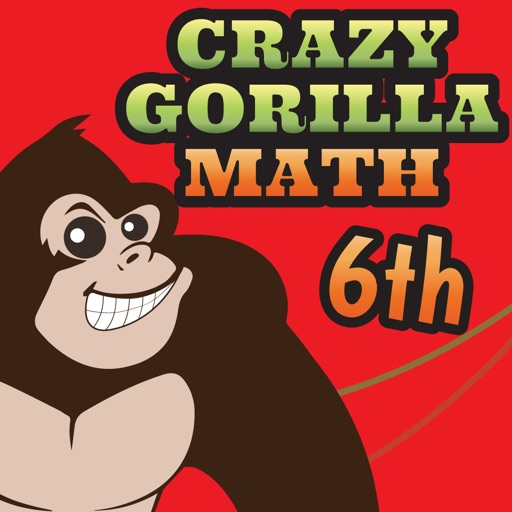 Sixth Grade Math Curriculum Crazy Gorilla Free game for kids Icon