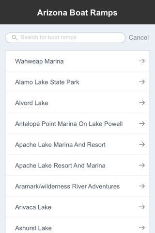 Arizona Boat Ramps & Fishing Ramps screenshot 2