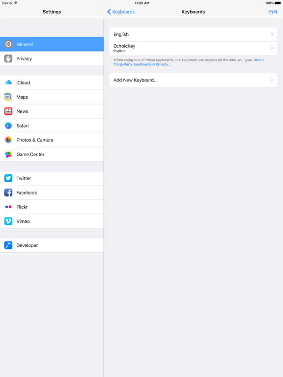 Screenshot #2 for EchoicKey