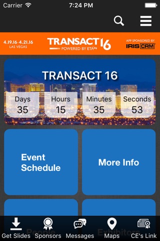 TRANSACT 16 screenshot 2