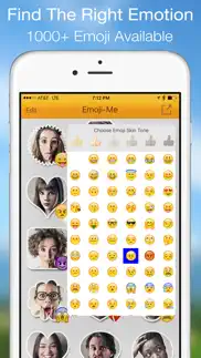 emoji-me (emoji - selfie stickers) iphone screenshot 2
