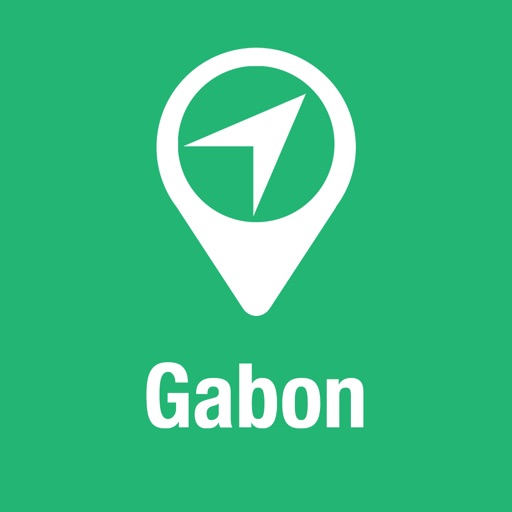 BigGuide Gabon Map + Ultimate Tourist Guide and Offline Voice Navigator