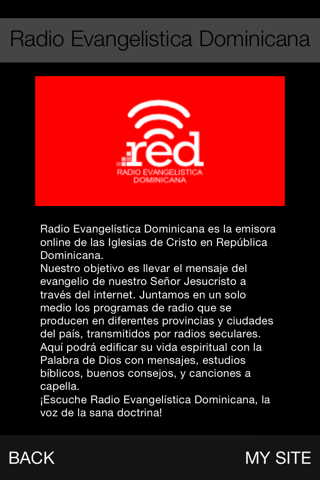 Radio Evangelistica Dominicana screenshot 3