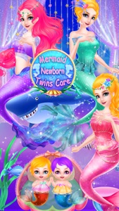 Mermaid Newborn Elas Twins Care screenshot #2 for iPhone