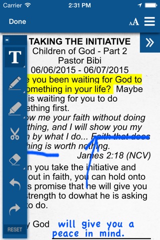 Sermon Note App screenshot 4