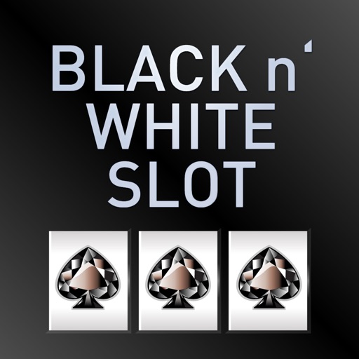 BLACK n WHITE Casino SLOT MACHINE - Free Icon