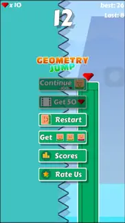 mr. geometry jump 2: dash up meltdown iphone screenshot 2