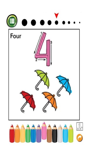 Numbers Tracer Phonics Coloring Book: Learning Basic Math Fr(圖3)-速報App