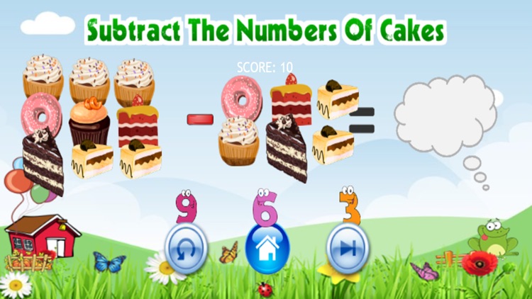 Cakes Grade 1 Math For Kids by Trirat Nuipirom