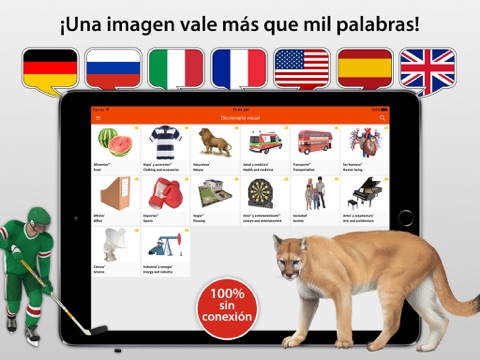 diccionario visual jourist ipad capturas de pantalla 1