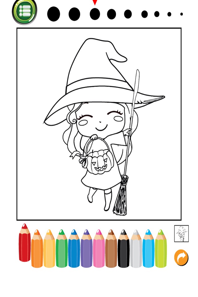 Girl Coloring Book Free For Toddler And Kids! screenshot 2