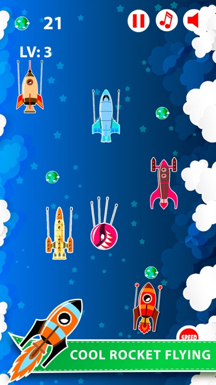 Astronaut Space Rocket flight