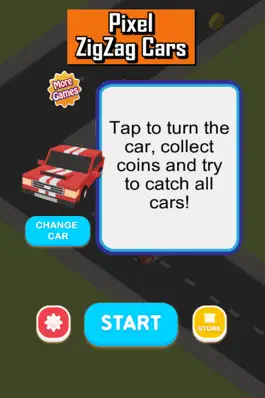 Game screenshot Pixel ZigZag Cars 3D hack