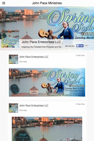 John Pace MInistries screenshot 2