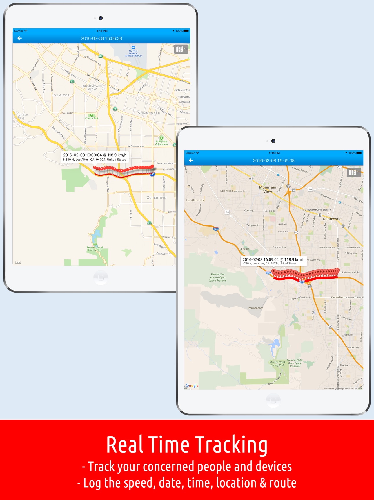 Screenshot 4 of GPS Tracker - Mobile Tracking, Routing Record