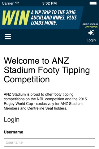ANZ Stadium Footy Tipping screenshot 2